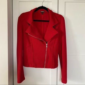 Red blazer